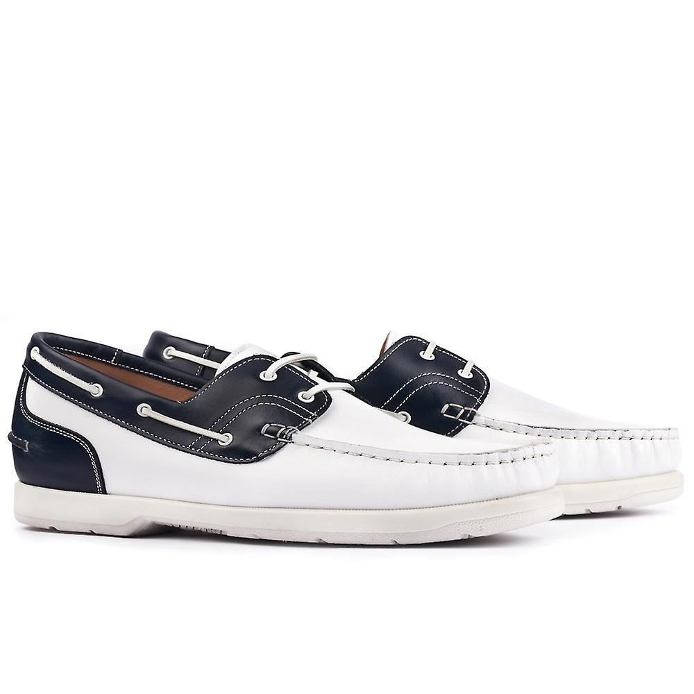 Chaussures rehaussantes Masaltos pour homme 7cm. Portonovo bicolore