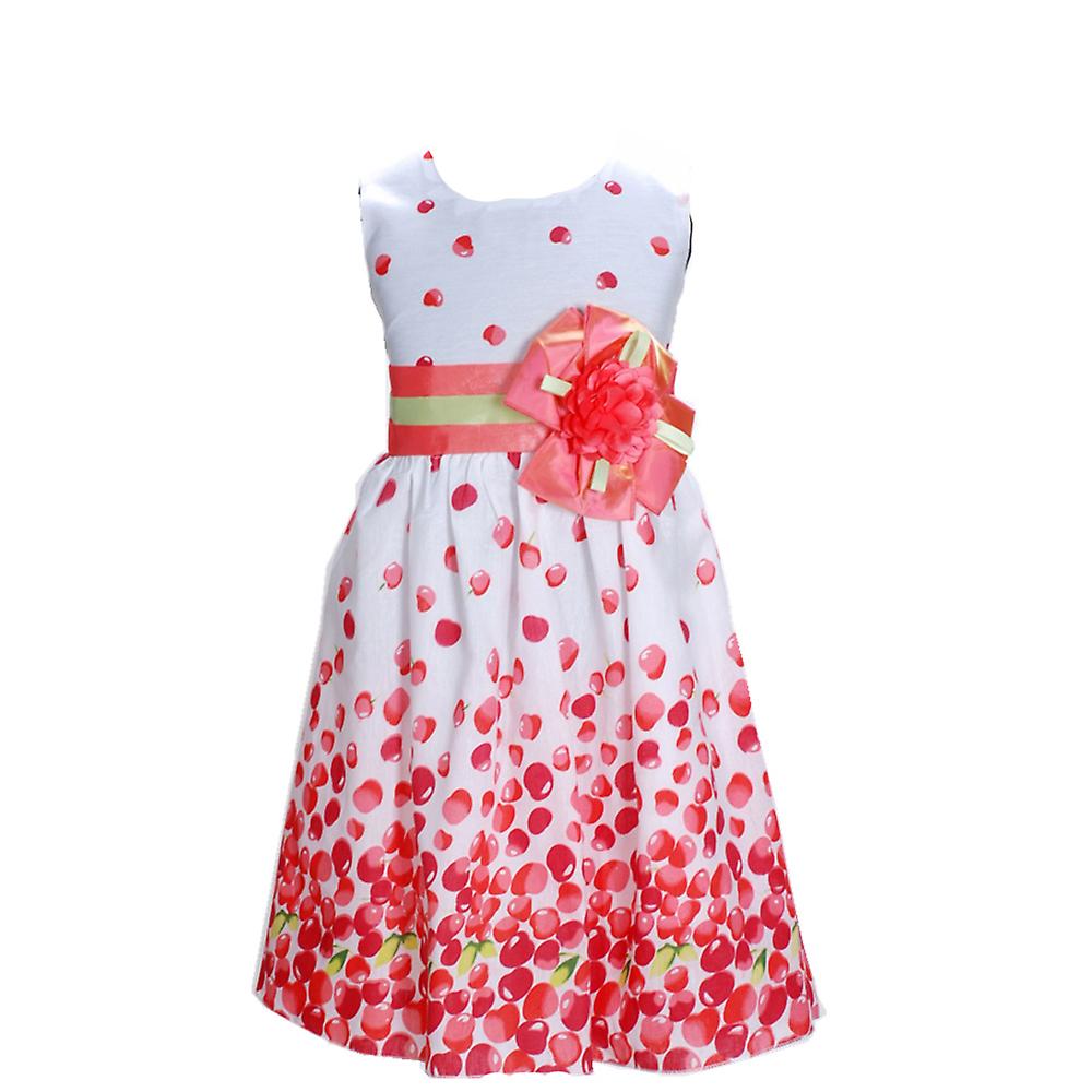 Girls Cherry Pattern Dress