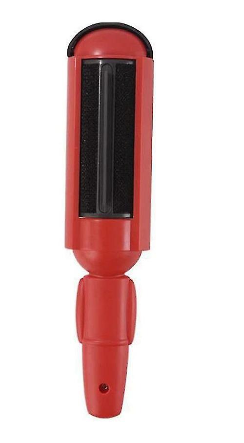 Repeatable Pet Hair Cotton Rollers, Pet Double -sided Bristles (red)