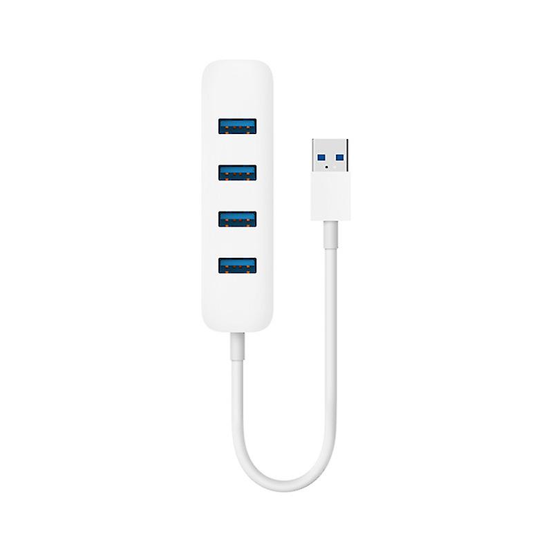 Usb3.0 Hub Multi 4 Usb Splitter High Speed Usb-c Hab Tf Card Reader