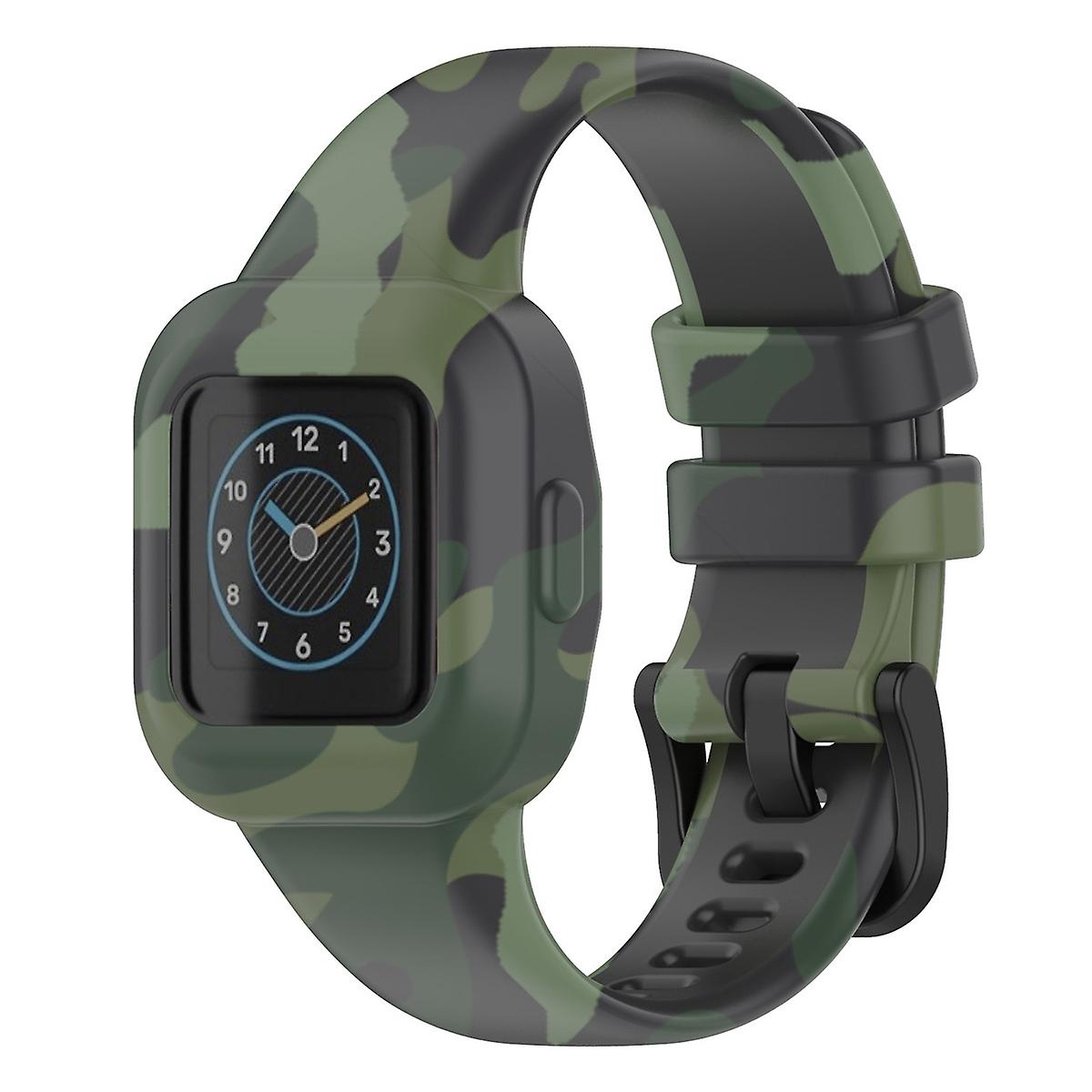Pattern Printing Smart Watch Band Wrist Strap Replacement for Garmin Fit RJ3/Garmin Vivofit JR3