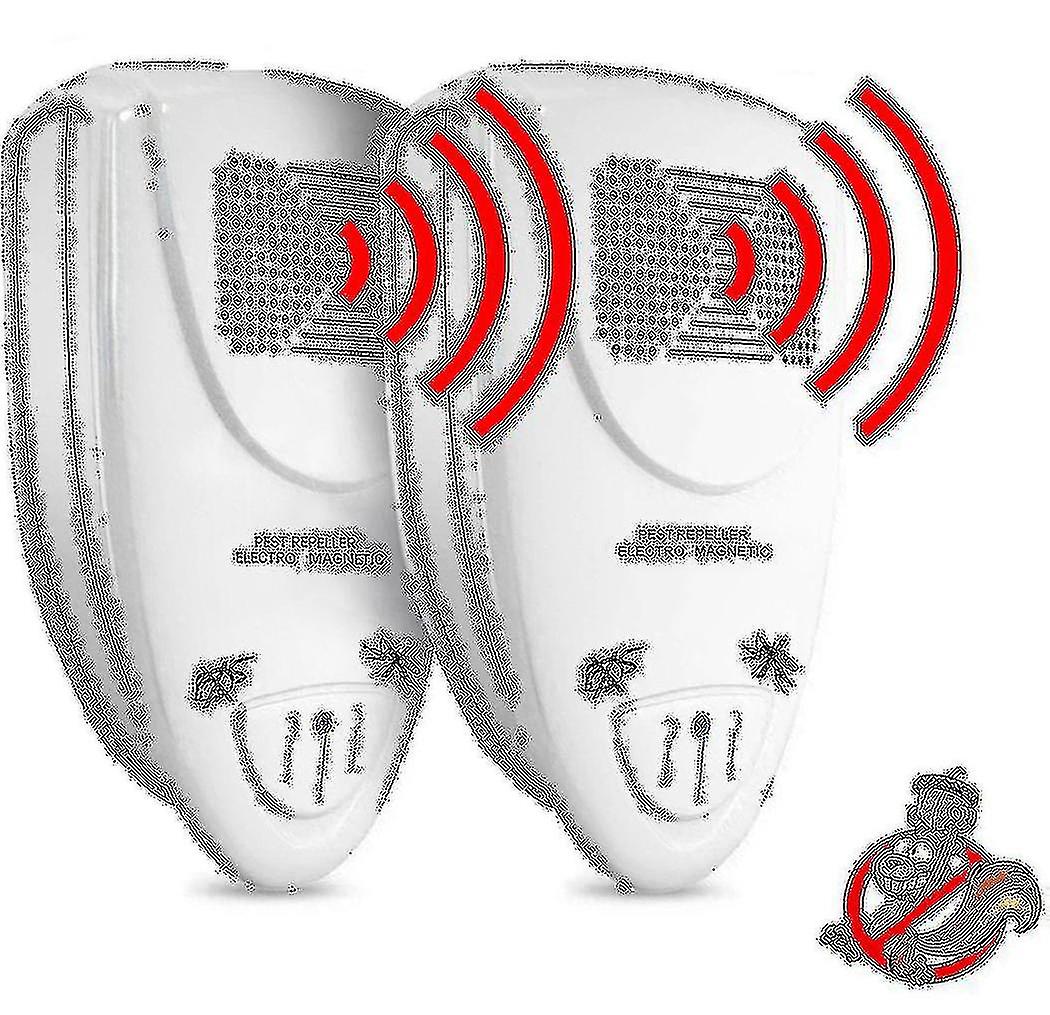 Ultrasonic Repeller Pack Of 2 - Get Rid Of Squirrels In 72 Hours