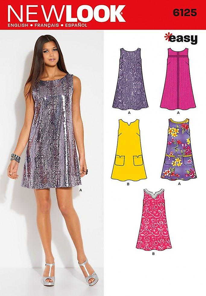 New Look Paper Sewing Pattern 6125