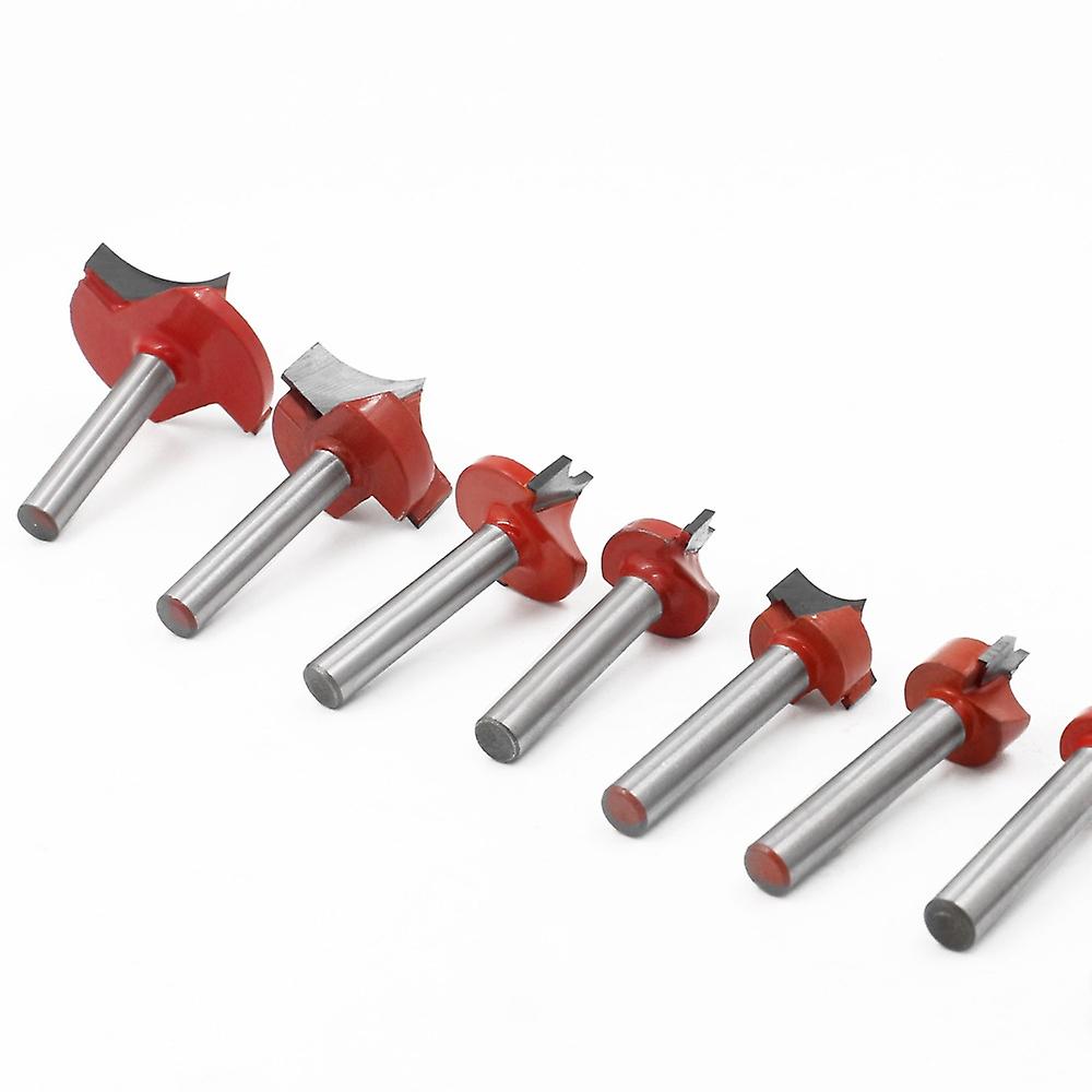 Router Bits Groove Point Cutting Round Edge 6mm Shank 8mm Blade for ...