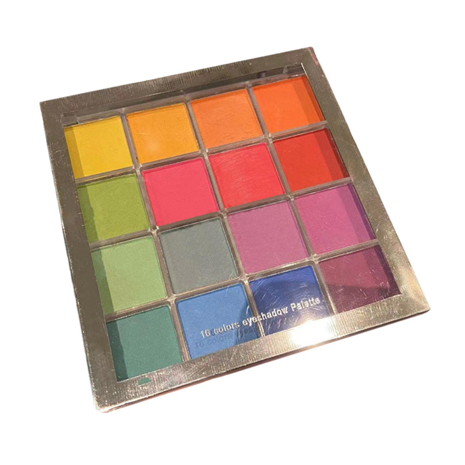 Neon Eyeshadow Makeup Palette Glow Blacklight Luminous for Beginners