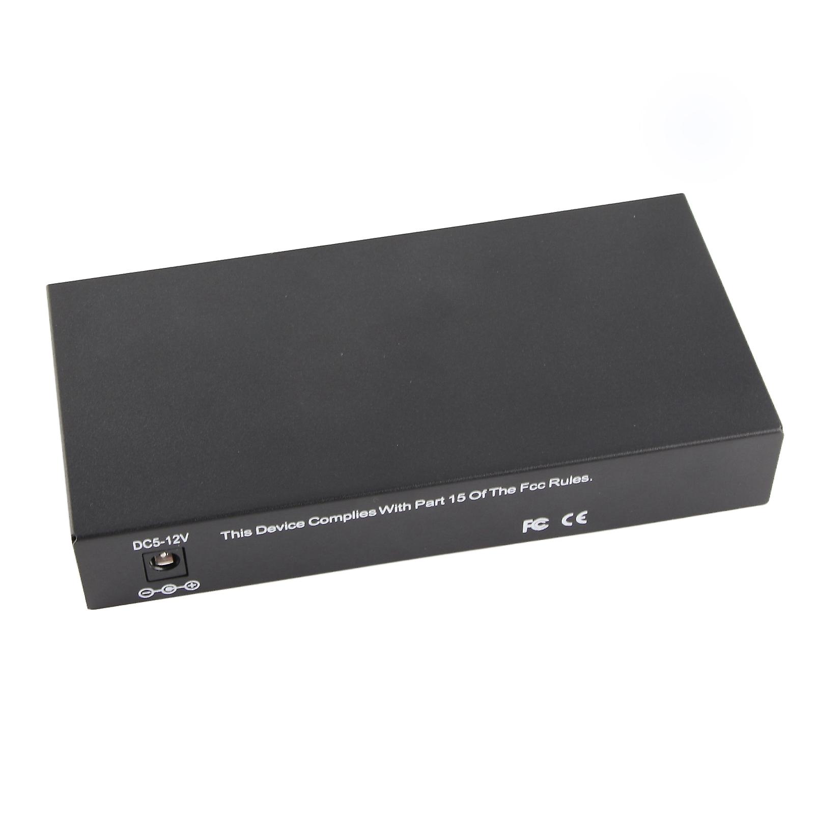Convertisseur de média Ethernet RJ45 10/100/1000M 4 fibres 2 ports monomode double fibre pour IEEE802.3Z / AB 1000Base-SXLX