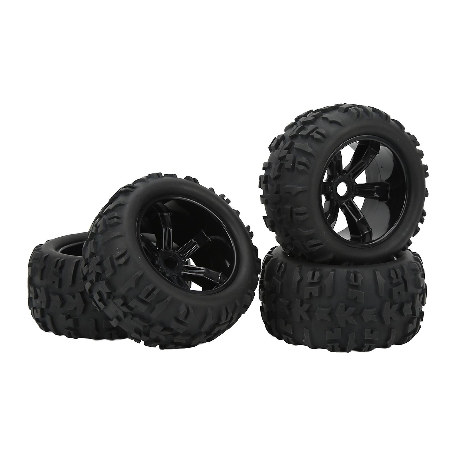 4PCS RC λαστιχένια ελαστικά ισχυρά ελαστικά αντικραδασμικής ένδυσης ανθεκτικά λαστιχένια ελαστικά αντικατάστασης για το αυτοκίνητο Traxxas Maxx Arrma Kraton 1/8 1/10 RC