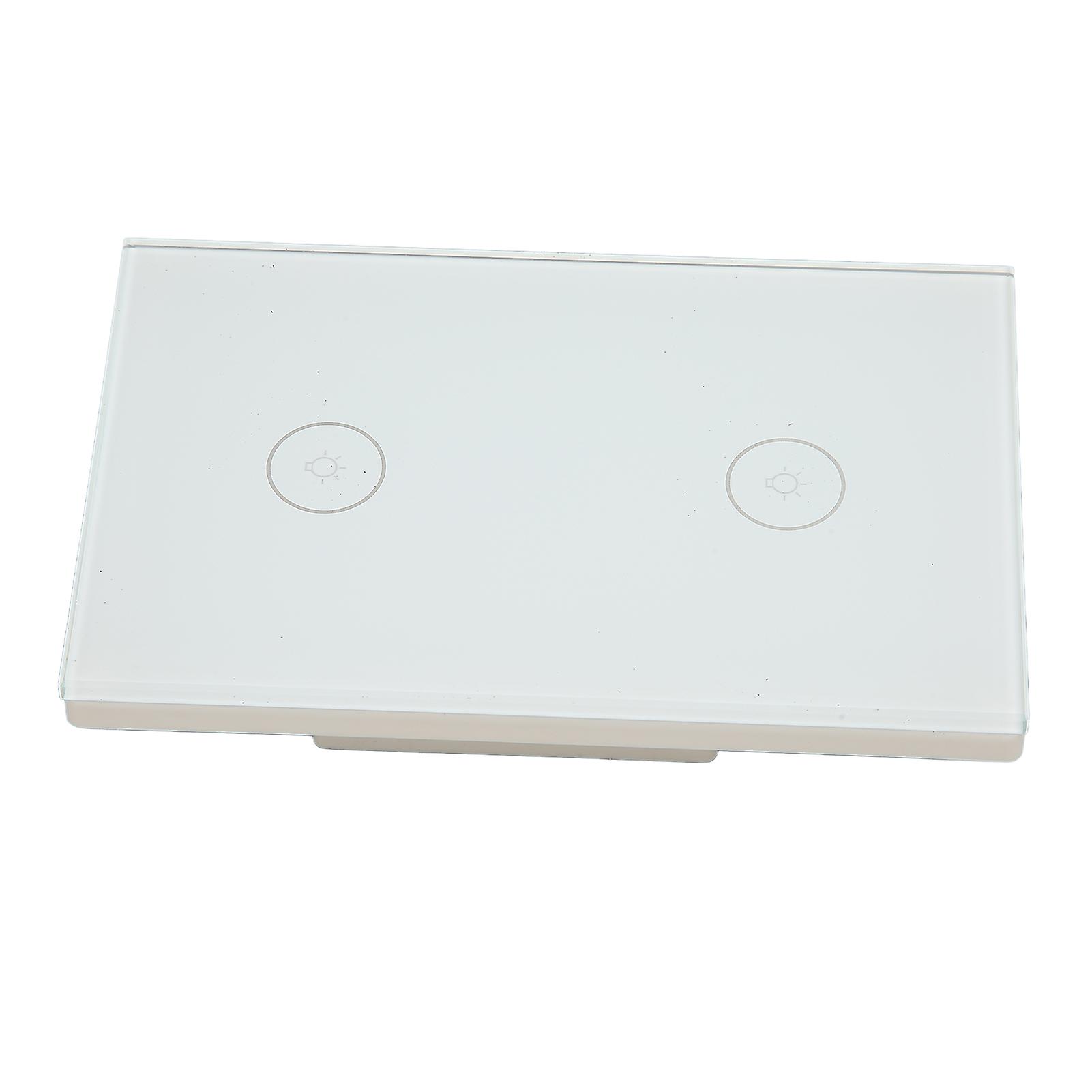 Double Buttons WiFi Smart Touch Switch Wireless Control Switch for Home Wall Light 100?240V