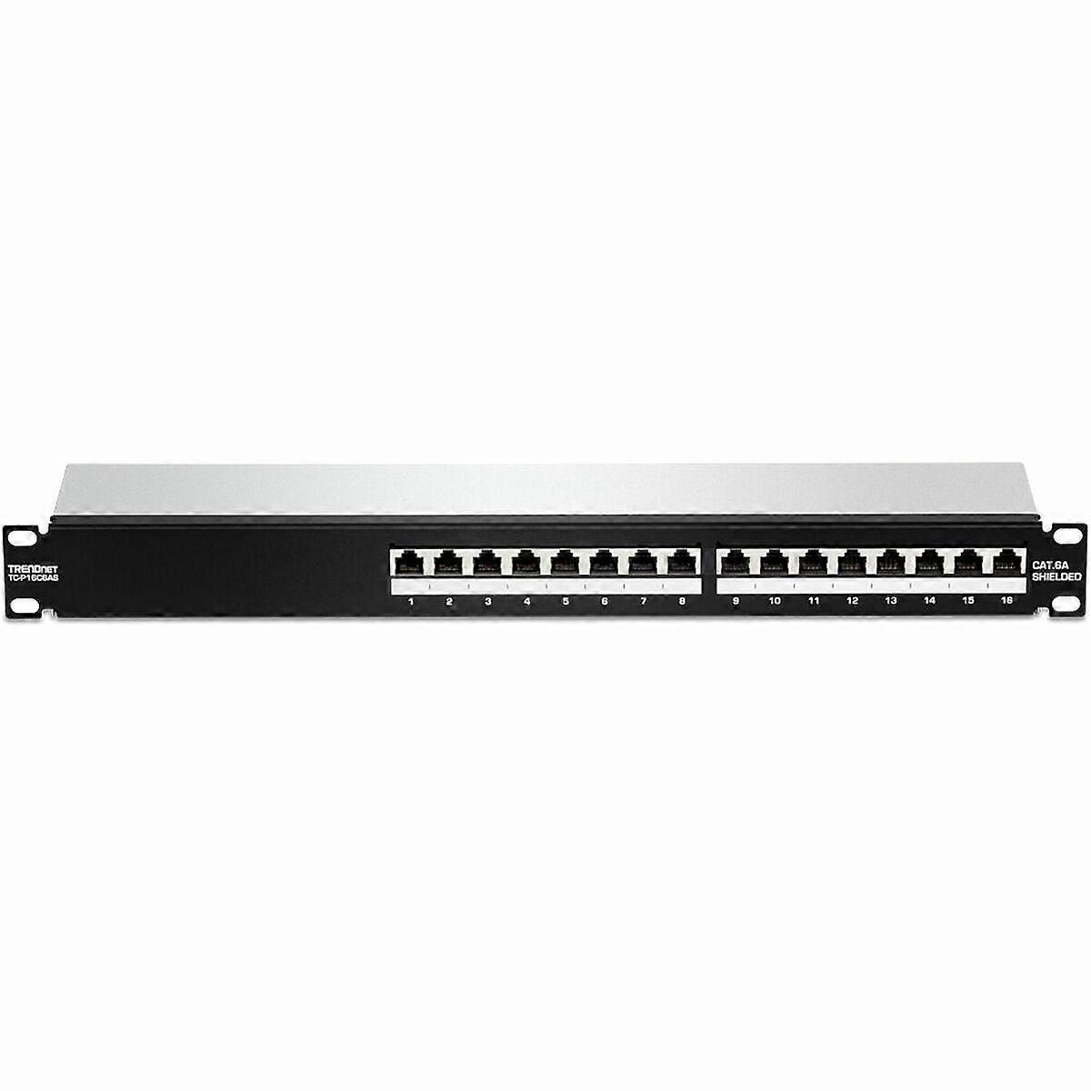 16-Port UTP Kategorie 6 Patch Panel Trendnet TC-P16C6AS