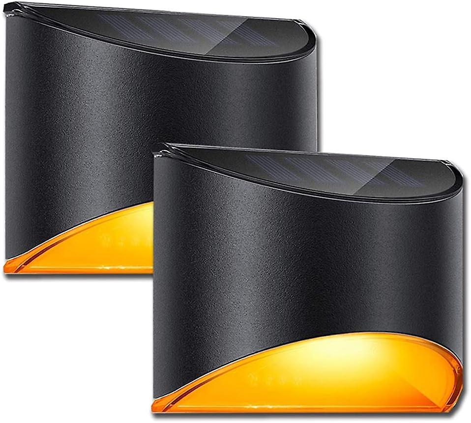 Solar Light Outdoor Wall Light Garden (2 Pack)