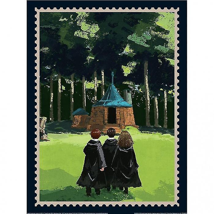 Harry Potter Looking Forward Hagrid's Hut Print