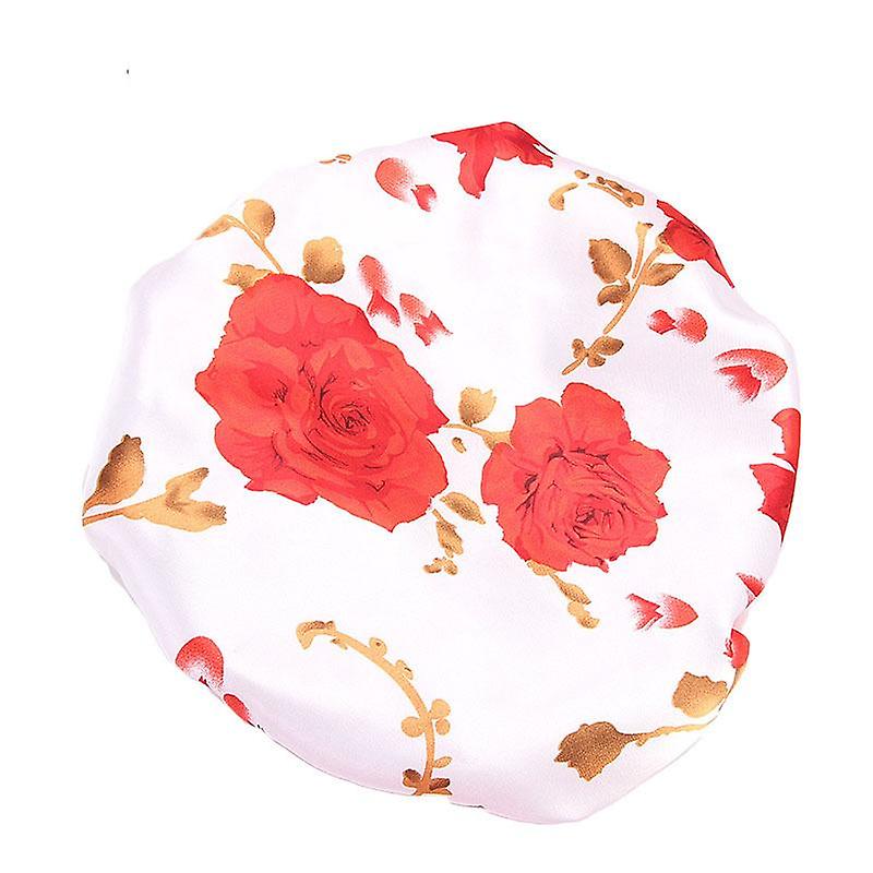 Double Layer Thicken Shower Caps Color6