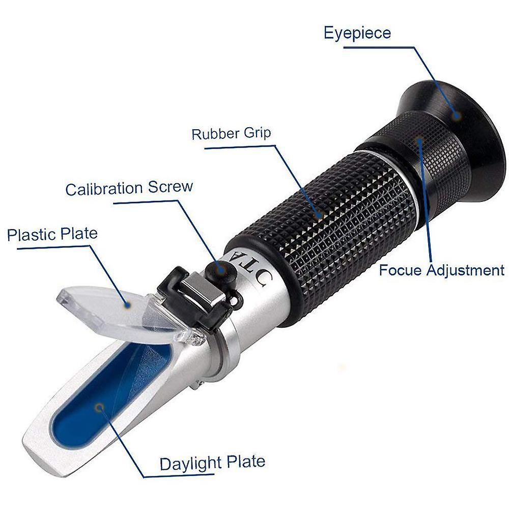 Seawater refractometer rhs100atc 010 salinity 1.0001.070 salt