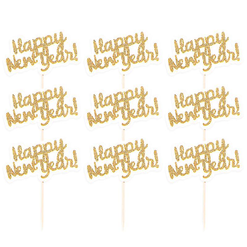 20pcs Cake Picks For New Year