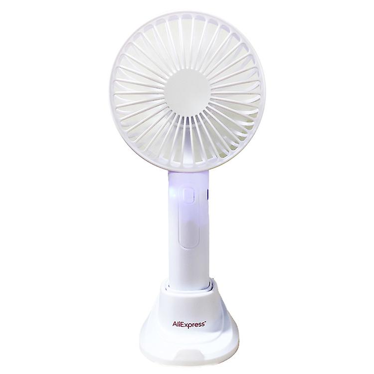 A Summer Three-gear Adjustment Noiseless Small Fan Mobile Phone Bracket Neutral Left And Right Shaking Head Multi-color Small Ha