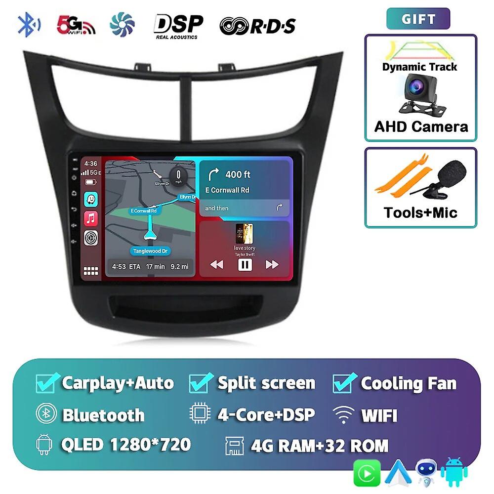 Android 13 Dsp 2 Din 4g Net Car Radio Multimedia Video Player For Chevrolet Sail Aveo 2015 2016 2017 2018 2019 2020 2022 Carplay