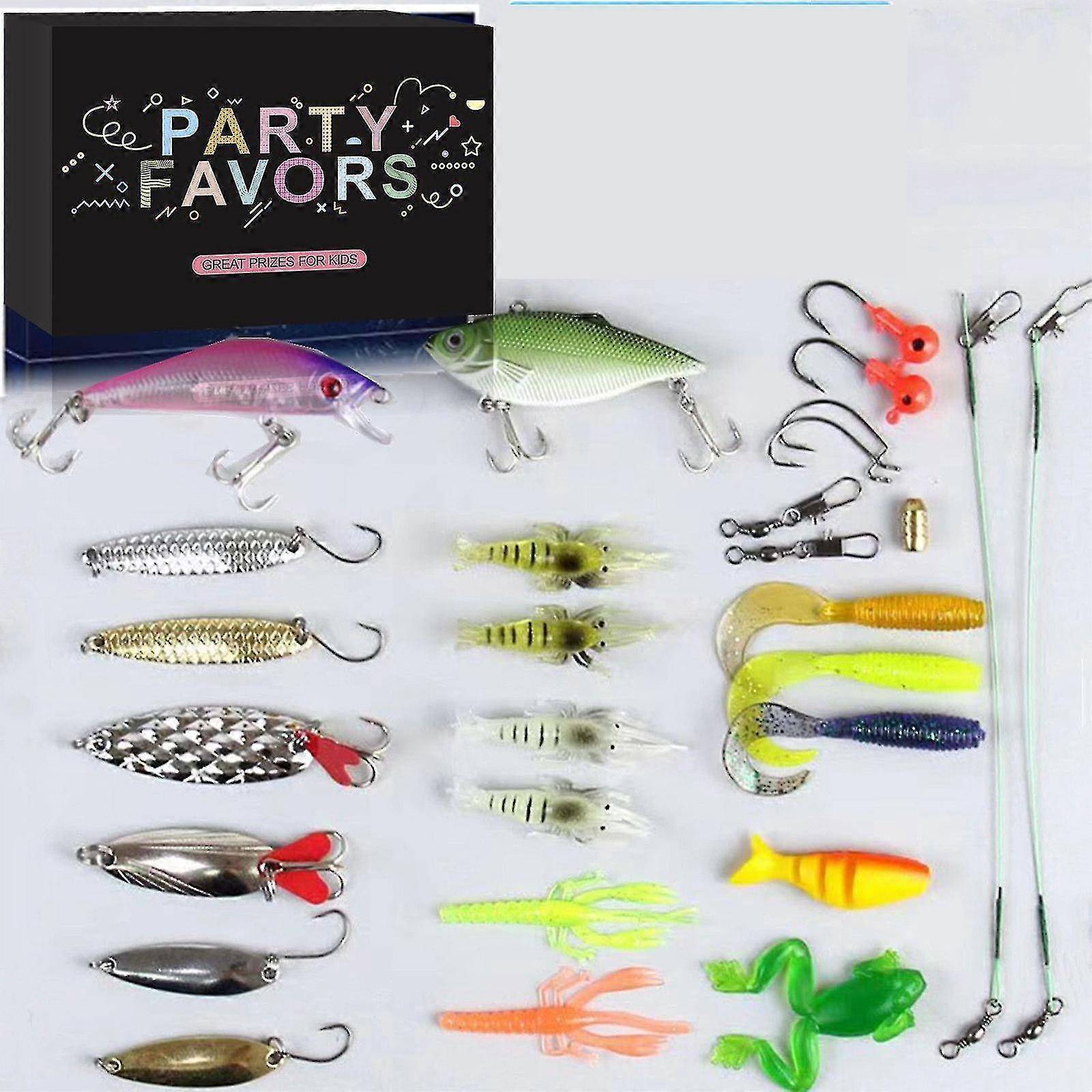 Black Friday 2023 Advent Calendar Ψάρεμα - Αντίστροφη μέτρηση Χριστουγέννων Σετ δολωμάτων ψαρέματος 24 ημερών για ψαράδες Ενήλικες άνδρες Έφηβοι αγόρια