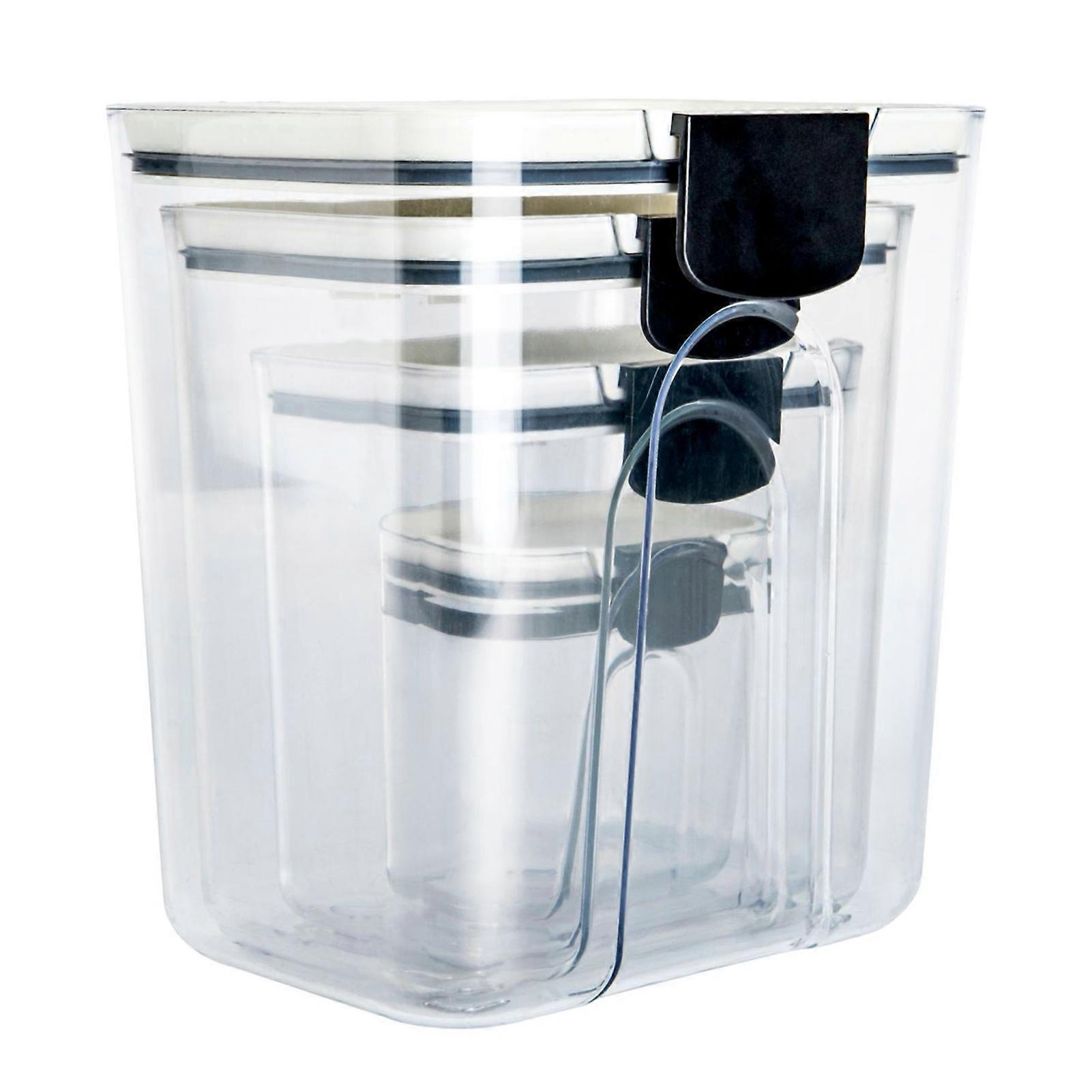 Plastmel Sukker Dåser Køkkenopbevaring Organisation Container Beholder Husholdningsartikler