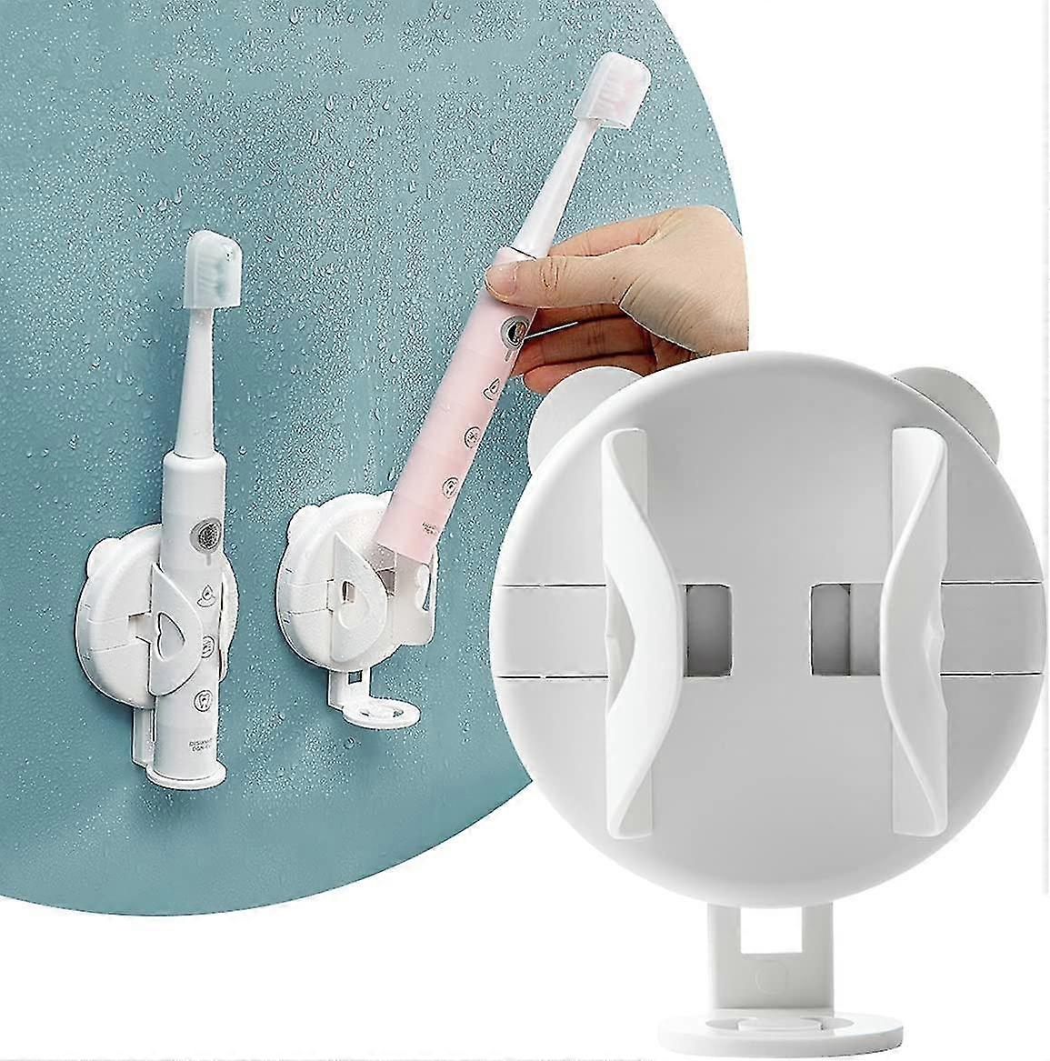 2 Pack Electric Toothbrush Holder, Wall Mounted Toothbrush Holder