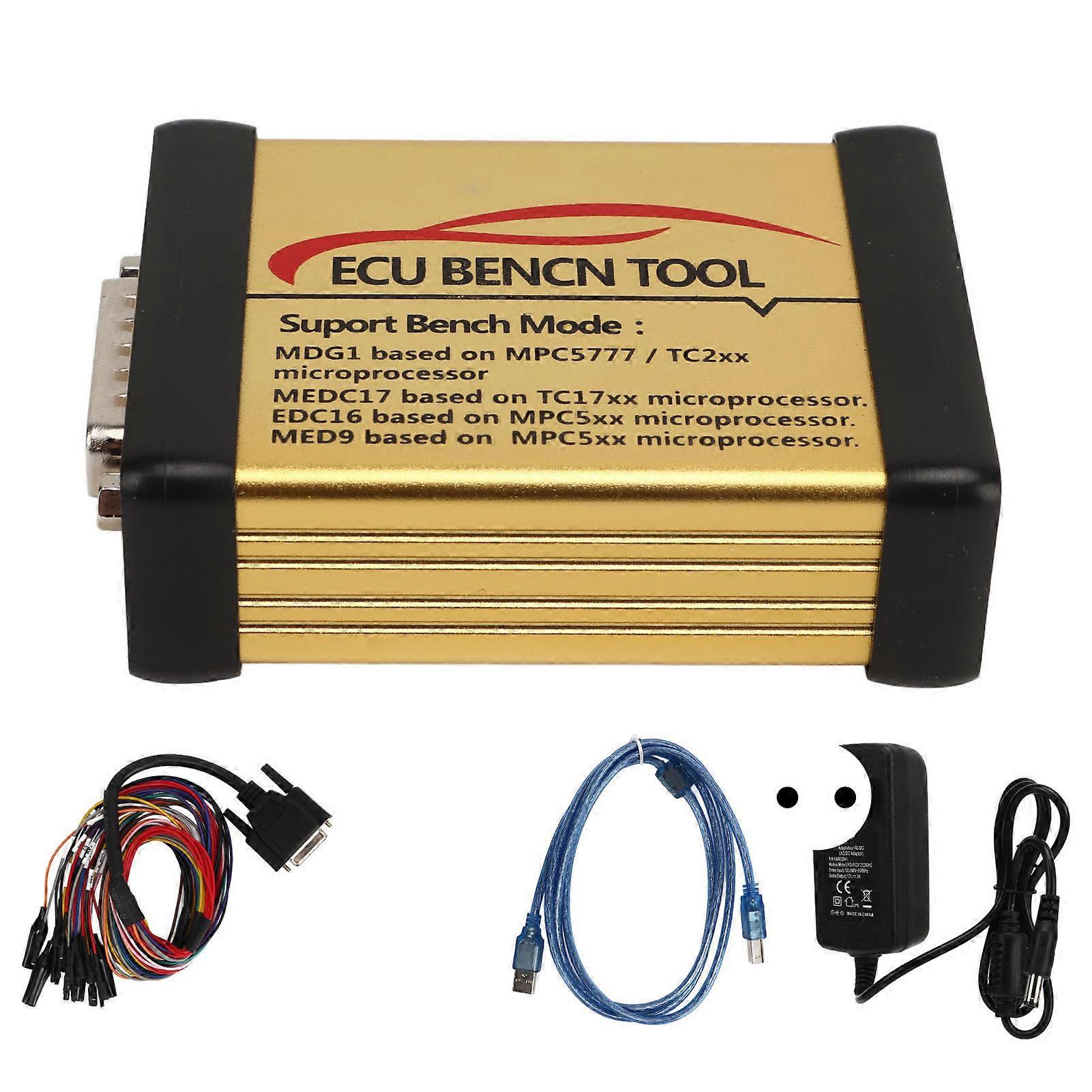 OBD ECU BENCH Tool ECU Chip Tuning Read Write Programmer EU Plug 100240V OBD Diagnostic Scanner E2U911