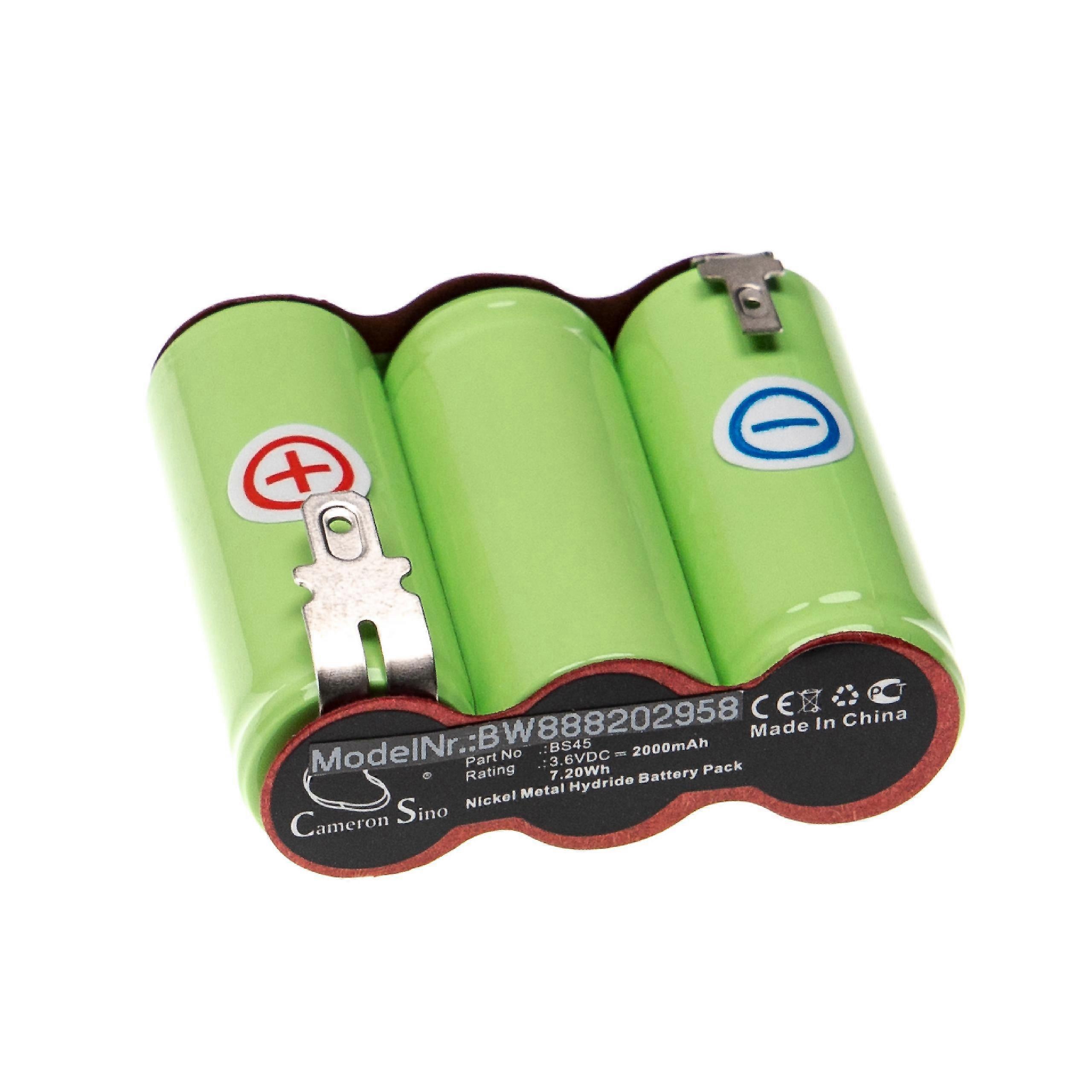 Akumulator vhbw kompatybilny z Wolf Garten Accu 45, Nożyce do trawy Accu 45 Series BD Tool (2000 mAh, NiMH, 3.6 V)