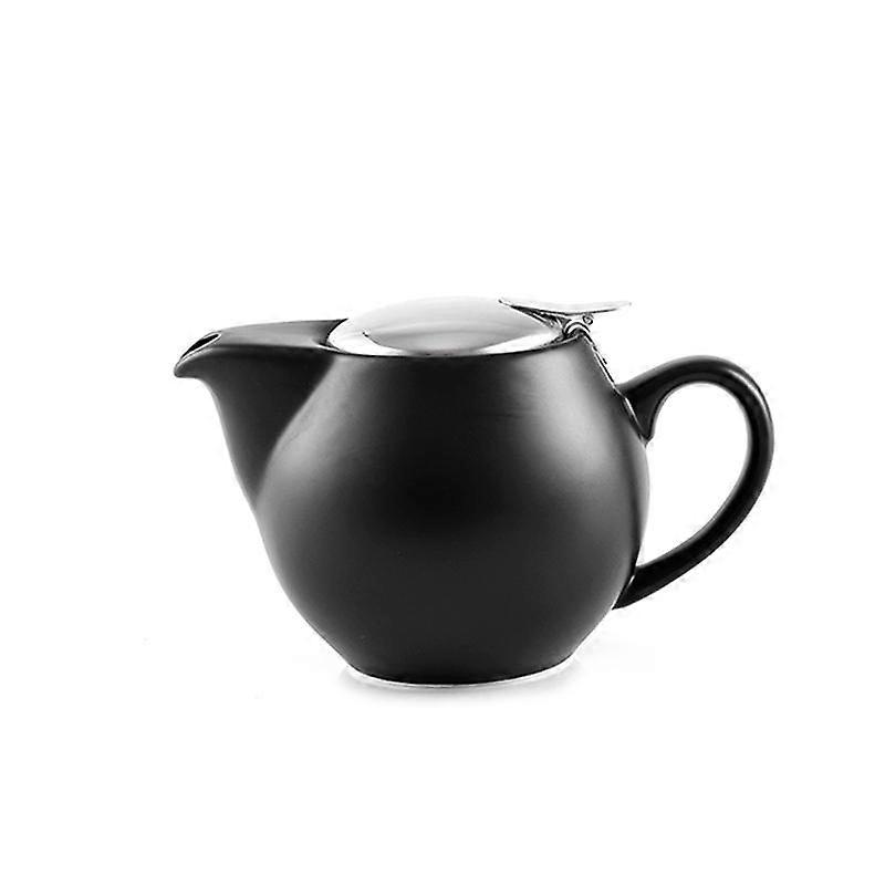 Elegant Thermostable Ceramic Tea Pot | Stainless Steel Lid & Fine Infuser Perfect for Loose Leaf Connoisseurs