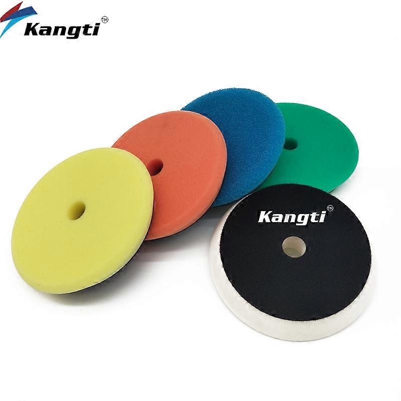 3/5/6 polegadas buffing e polimento pad carro polimento kit da/ro polidor almofadas Alemanha espuma esponja auto carro corpo polonês