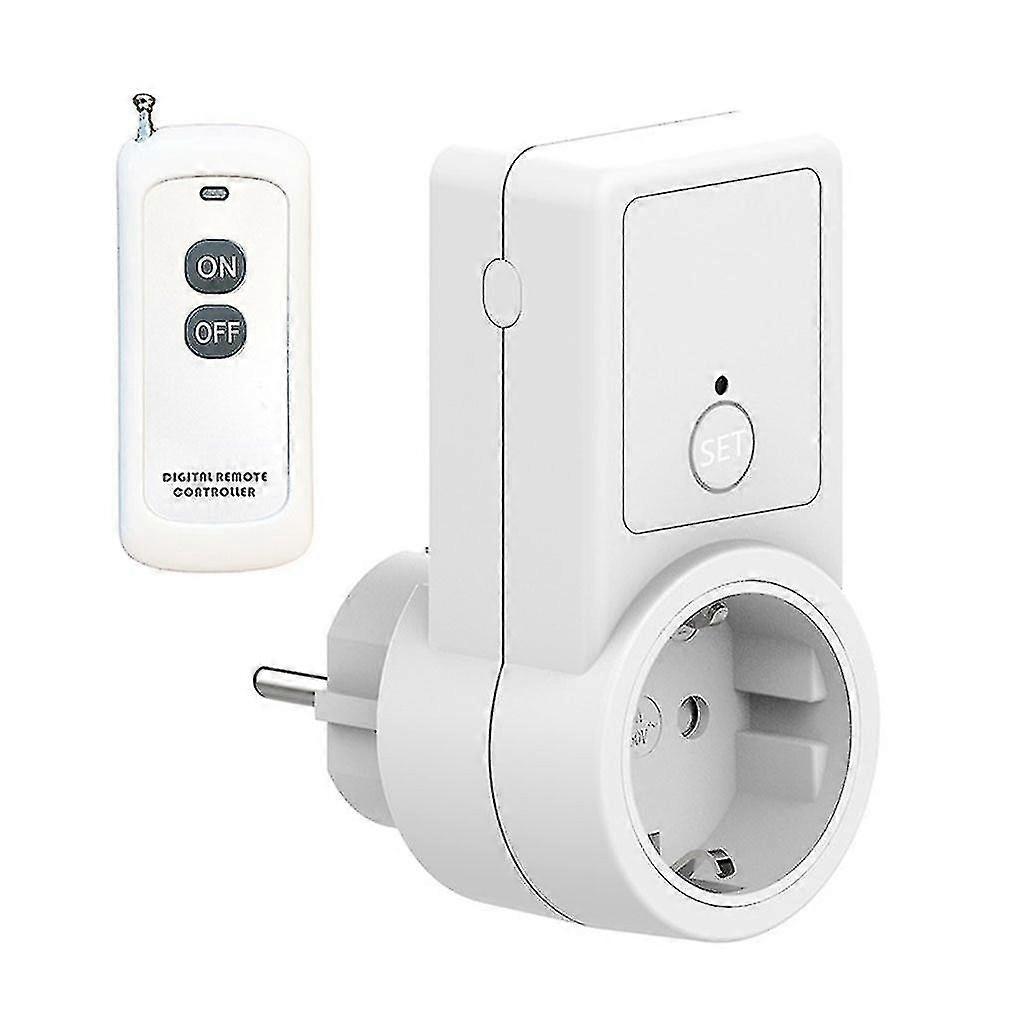 Eu Plug Remote Control Switch Socket Durable And Versatile