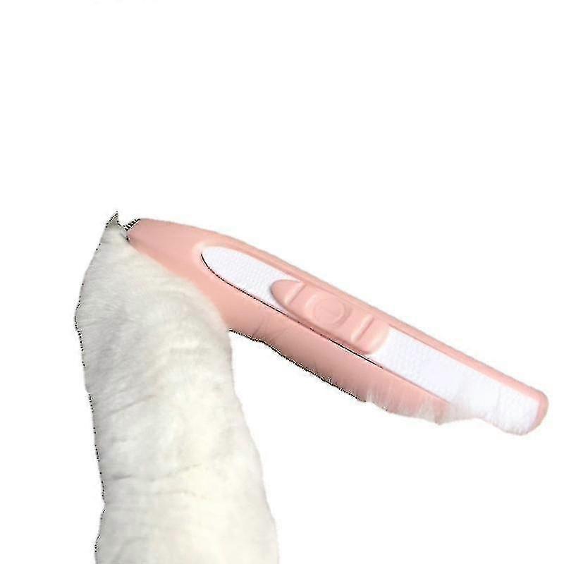 חיית מחמד גילוח חתול חשמלי קוצץ כלב כף רגל גיזום גילוח דוחף חשמלי (כחול 4 ב 1)