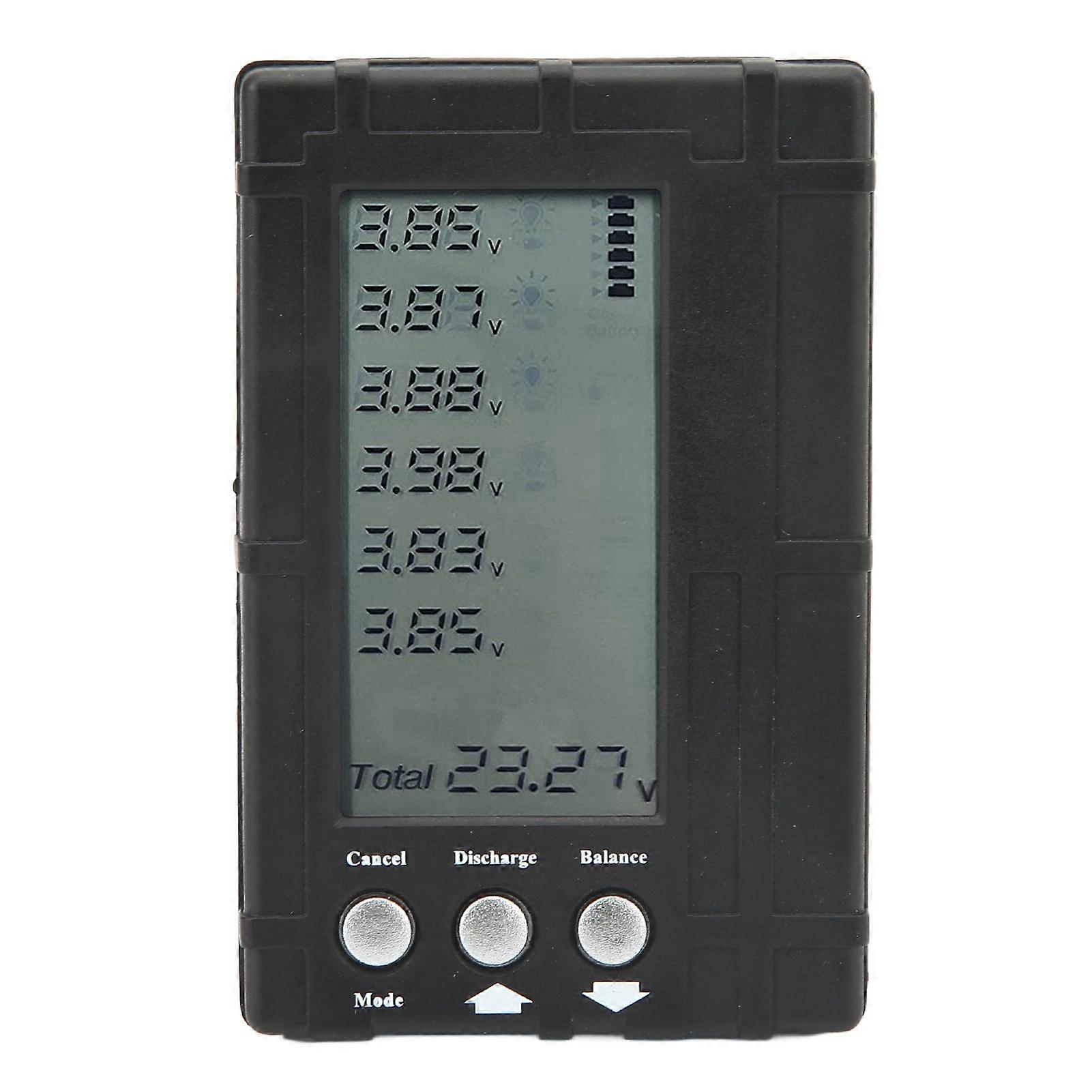 3 in 1 Battery Capacity Checker Balancer Discharger Digital LCD Display Battery Meter for Model Airplane
