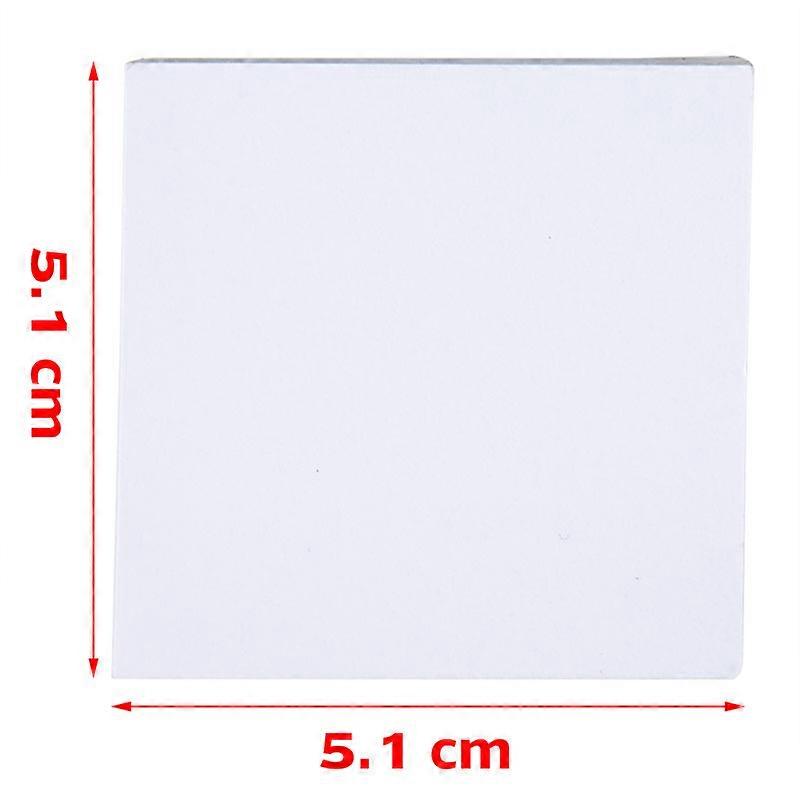 Fsw New 50 Sheets Thickening White Cementing Paper Dental Lab Denture Laboratory Cement Powder Mixing Paper Disposable