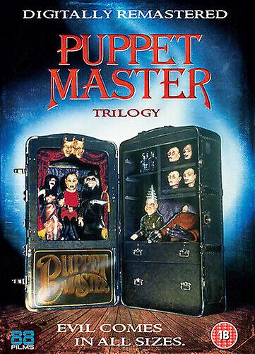 Puppet Master Trilogy DVD (2014) Paul Le Mat Schmoeller (DIR) cert 18 3 discs - Region 2