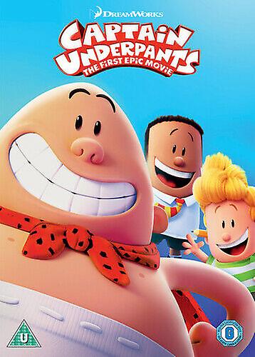 Captain Underpants The First Epic Movie DVD (2018) David Soren cert U - Region 2