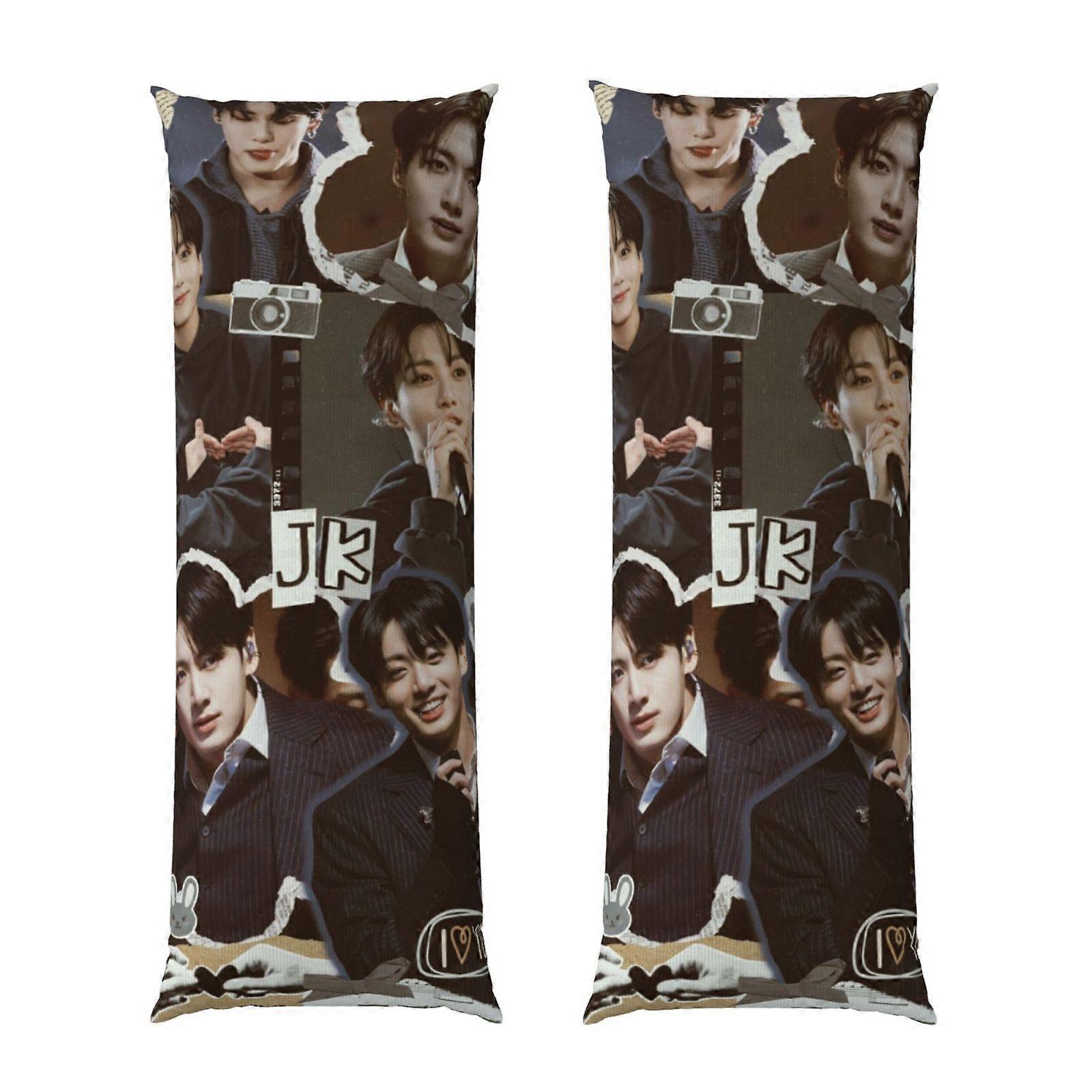 BTS Jung Kook (80) Body Pillow Case BTS Jung Kook (80) Full Size Pillow Case-ML1573