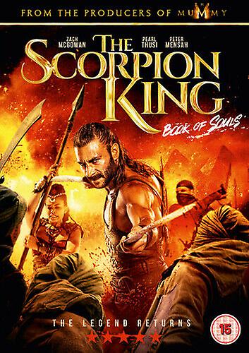 The Scorpion King - Book of Souls DVD (2020) Zach McGowan Paul (DIR) cert 15 - Region 2