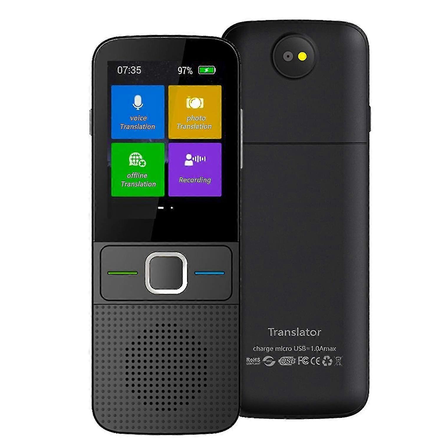 Translator with voice output, supports 137 languages translation device WiFi hotspot offline transla