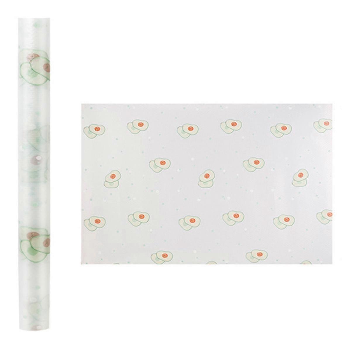 Drawer and Shelf Liner, Non- Kitchen Cabinet Liners Non-Adhesive Thick Strong Grip Waterproof Washable Mats,Avocado
