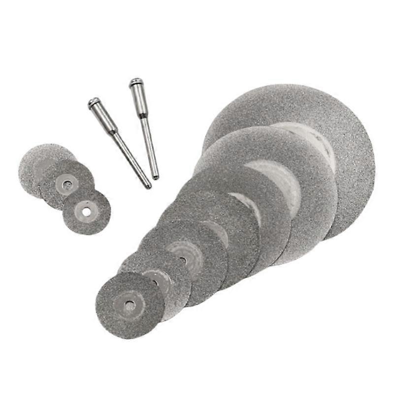 Diamond Cutting Disc Set, Diamond Material, Silver