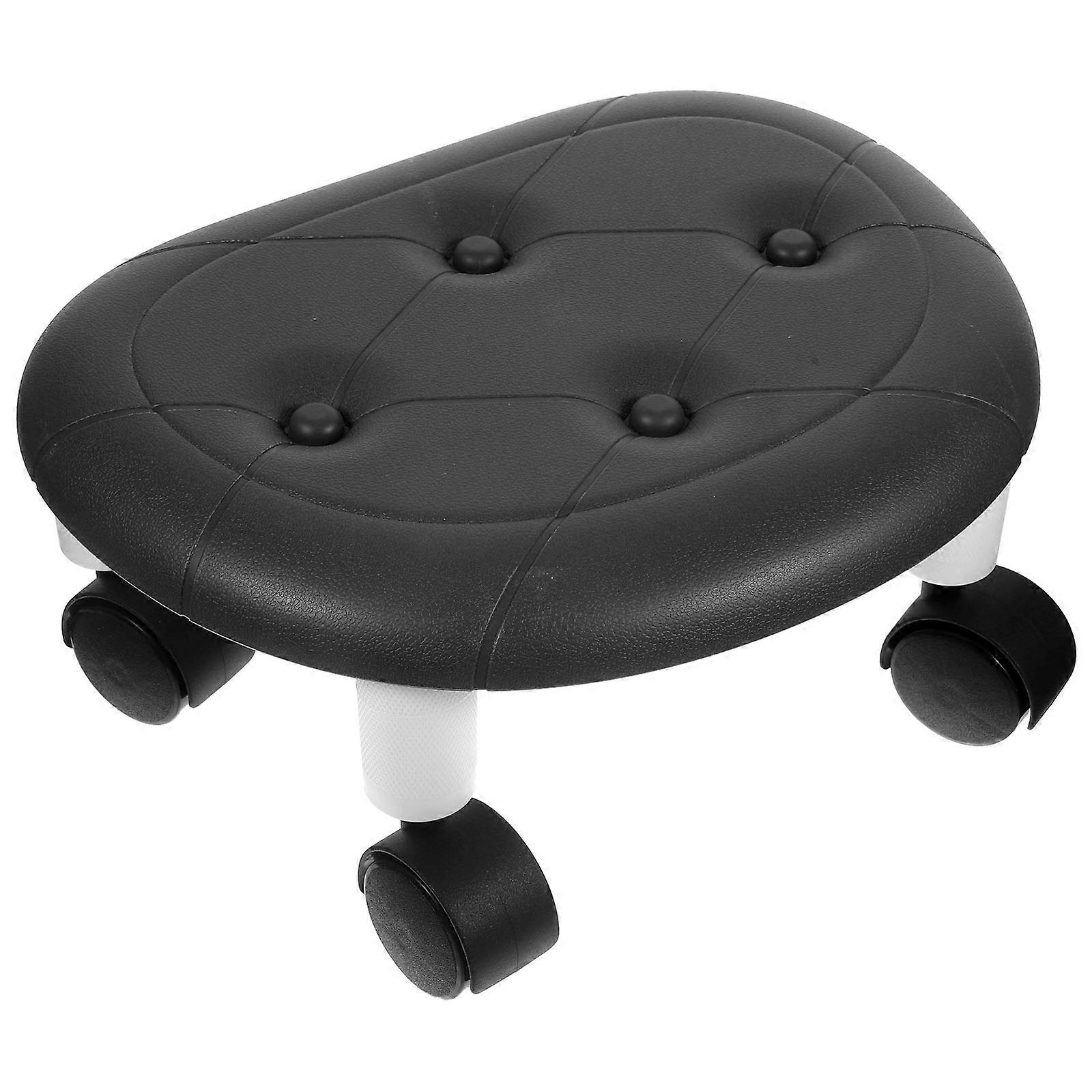 Low Rolling Seat Low Roller Seat Pulley Wheel Stool Small Low Stool Multi-functional Shoe Stool