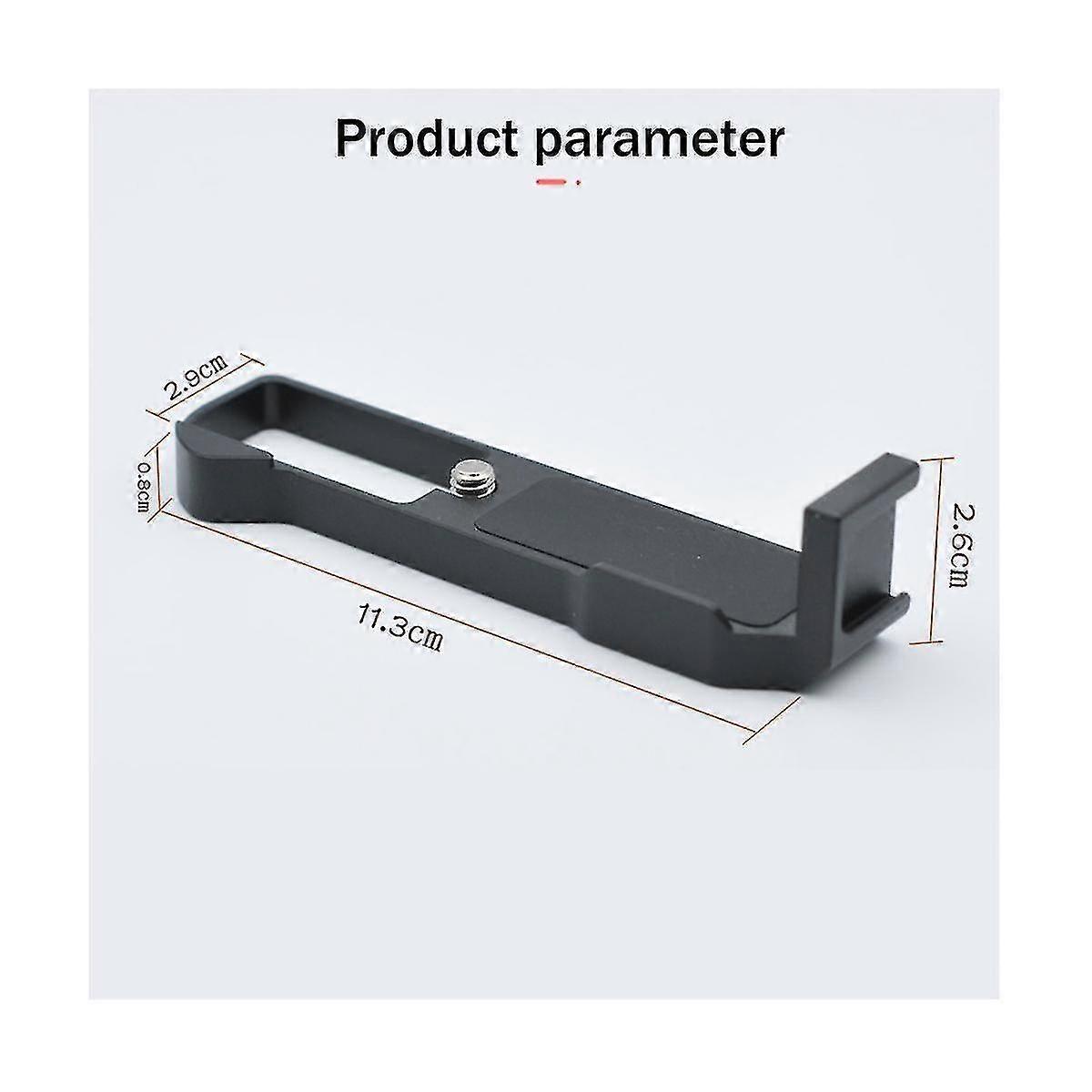 For G7x3 G7x2 Camera Quick Release Plate Camera Base Microphone Expansion L-shaped Bracket