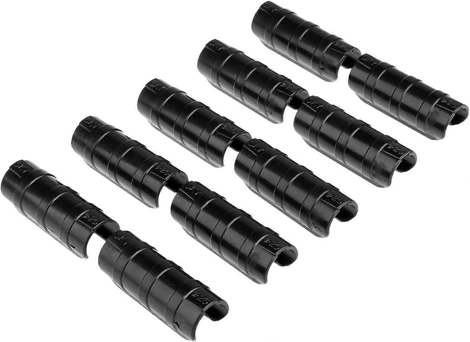Set of 20 clamping clips for greenhouse 25 mm