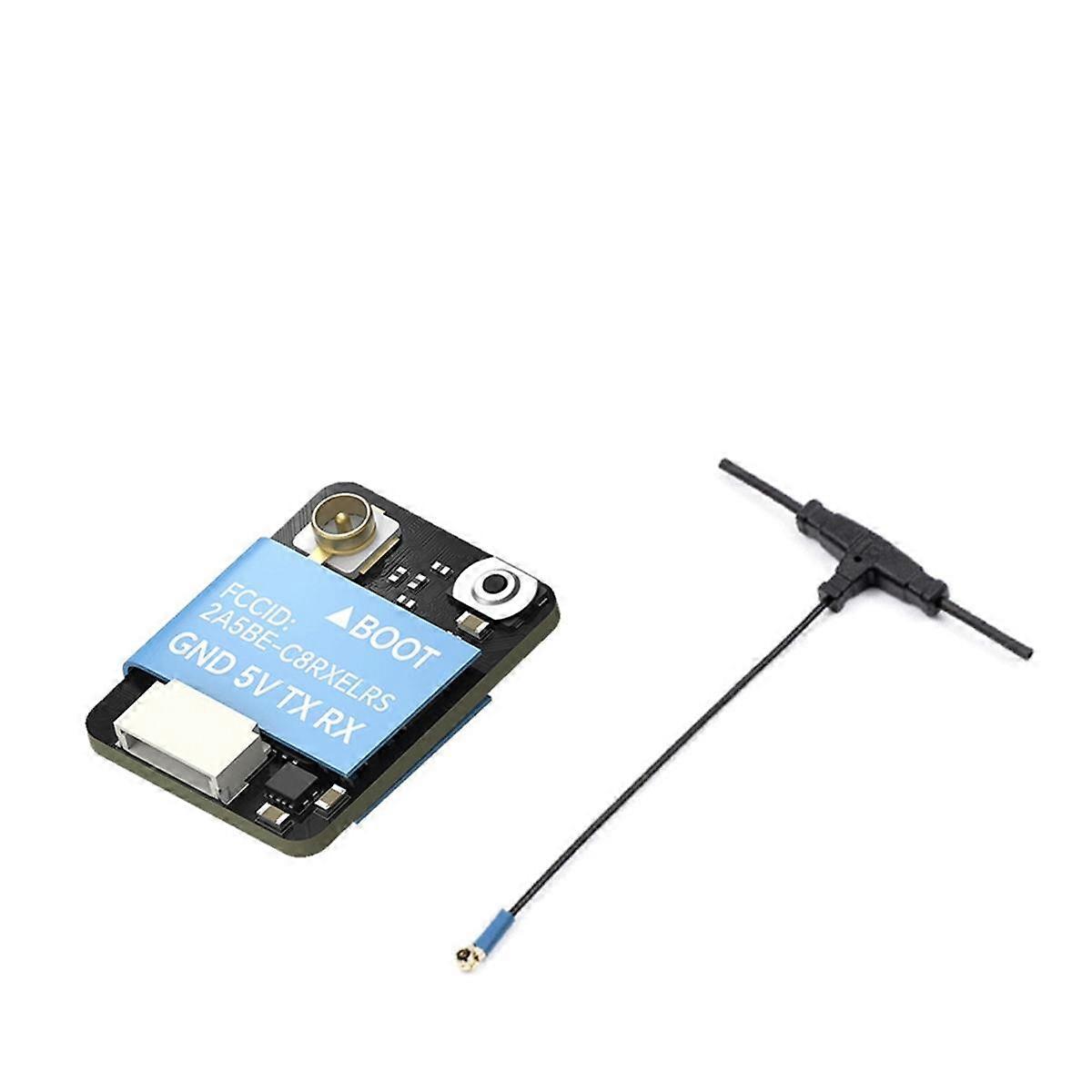 ELRS 868/900MHz Nano RX Receiver Open Source with 70mm Mini Antenna for RC FPV Racing Drone