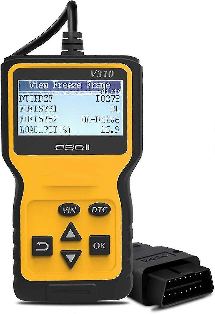 V310 Obd2 قارئ التعليمات البرمجية أداة تشخيص الخطأ لجميع المركبات