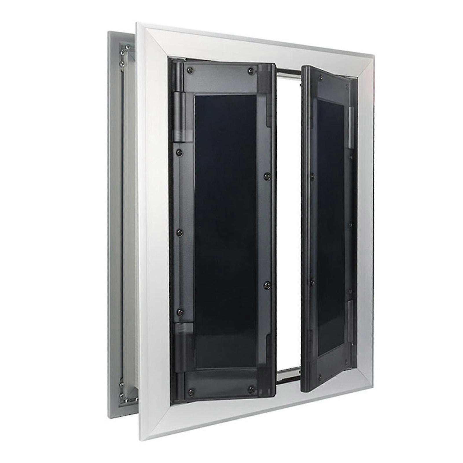 Porte pour chiens avec rabat Porte pour animaux de compagnie Cadre intérieur durable pour intérieur extérieur pour chiens de moins de 50 kg