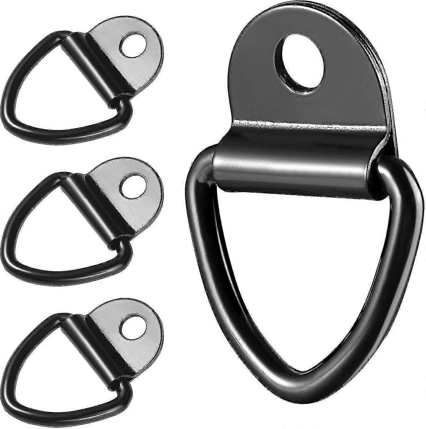 Tie Down Hook D-ring Mooring V-ring Hook Pull Ring Tie Kayak (4pcs)