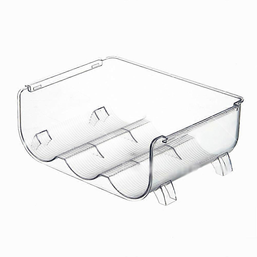 Transparent Water Bottle Organizer Stackable Bottle Storage Holder for Kitchen