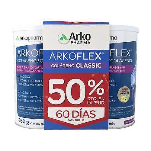 Duplo Arkoflex Collagen Vanilla 2 units of 360g