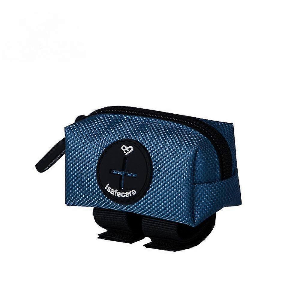 Shxx Dog Poop Bag Holder Zipper Bag, Portable Dog Poop Bag Dispenser, Stylish Color Color Canvas Poop Bag For Leash C923-42