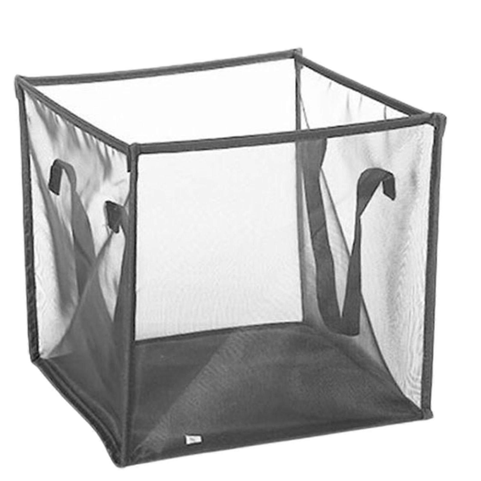 Laundry Hamper Foldable Storage Bin With Durable Handles Collapsible L