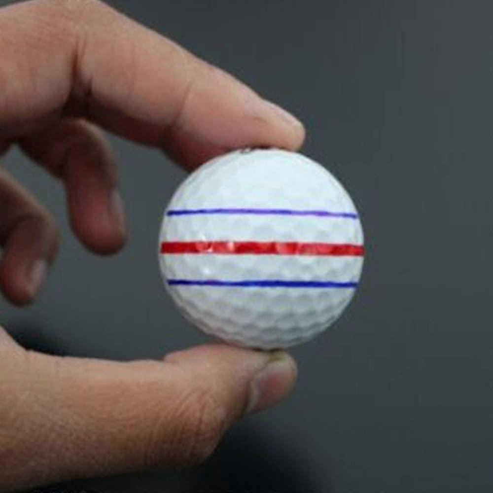 Golf Ball Marker Tool Triple Track Golf Ball Alignment Tools Kit With 2 Pcs Golf Ball Marker Pen